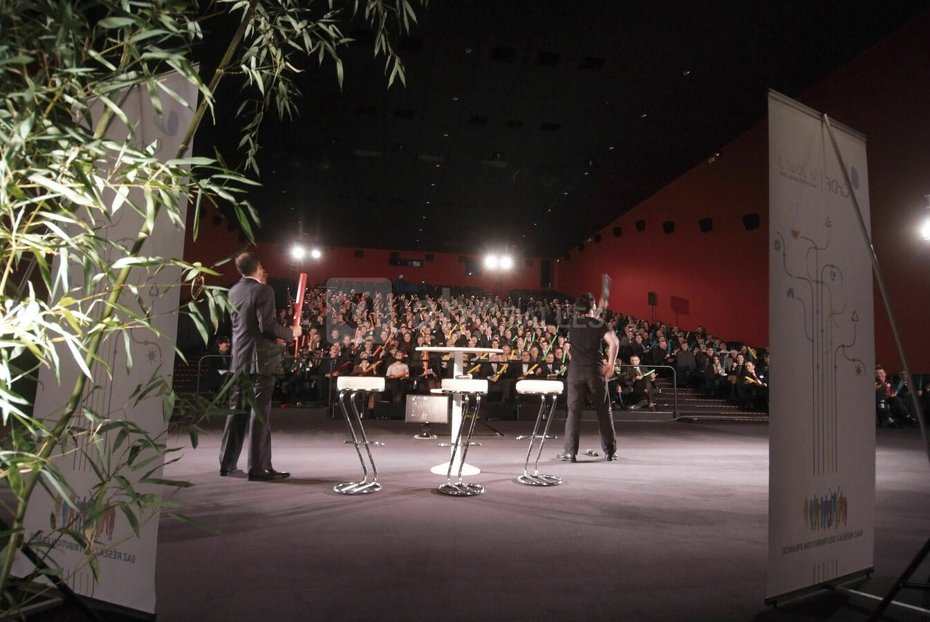 Séminaire en salle de cinéma