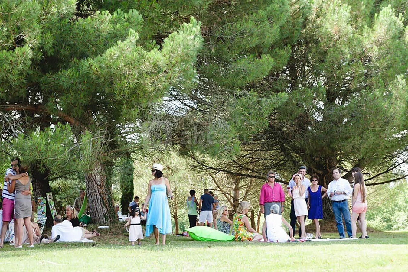 Mariage dans le parc du Domaine de Pémejot