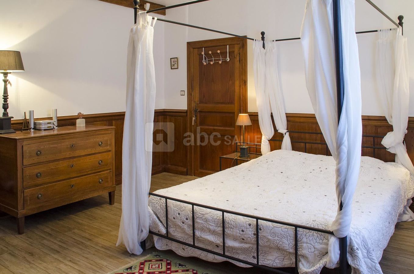 Chambre de la villa Pech'Mej