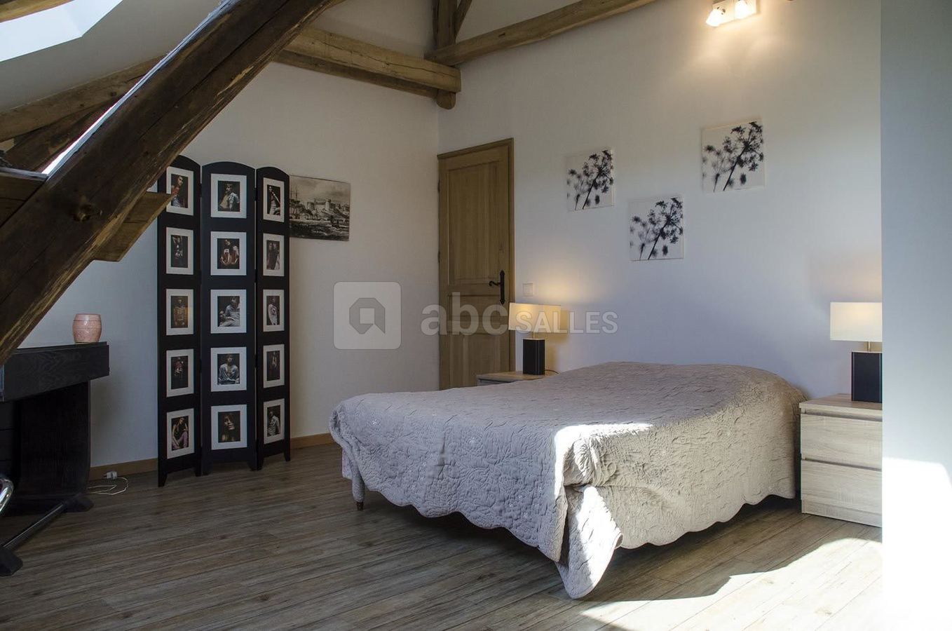 Chambre de la villa Pech'Mej