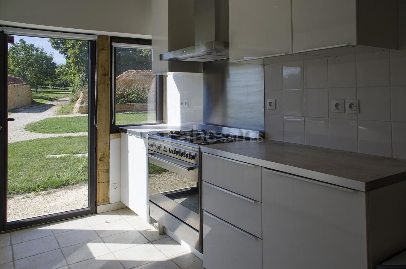 Cuisine de la salle de réception