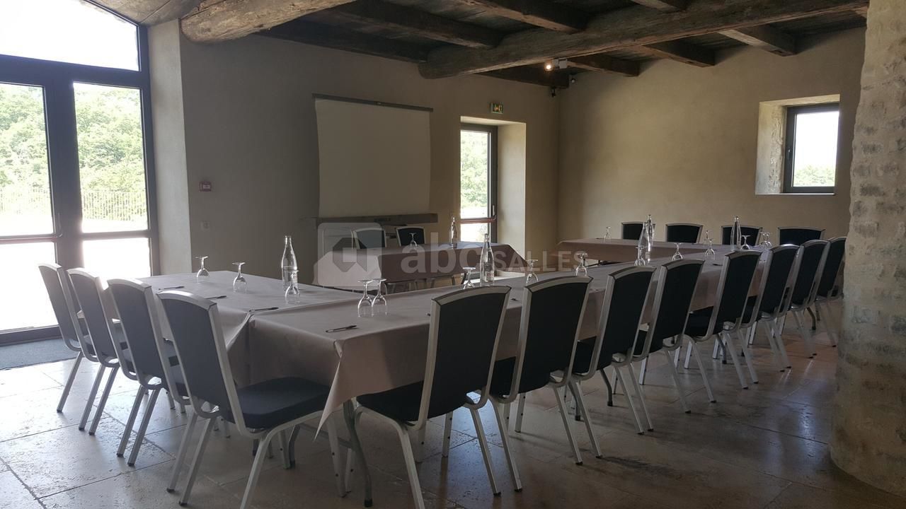 Château du Poët-Célard - Salle du bas