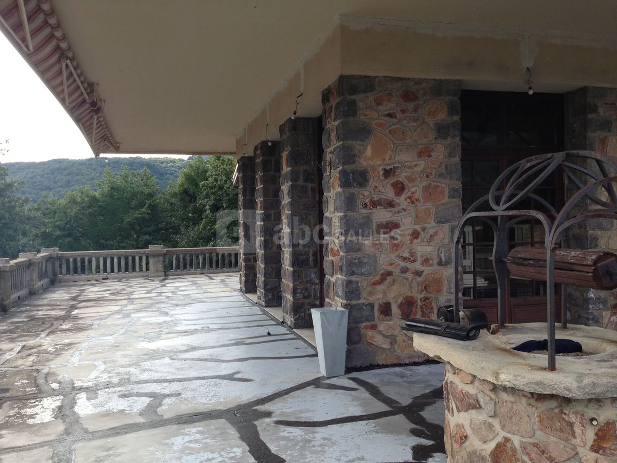Une partie de la terrasse