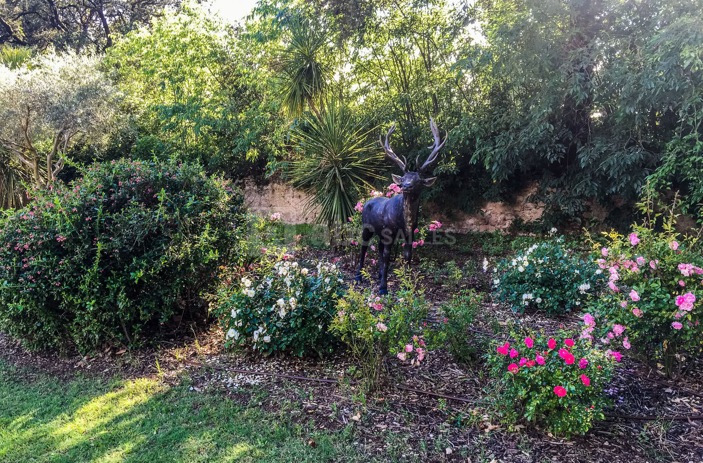 Une des nombreuses statues