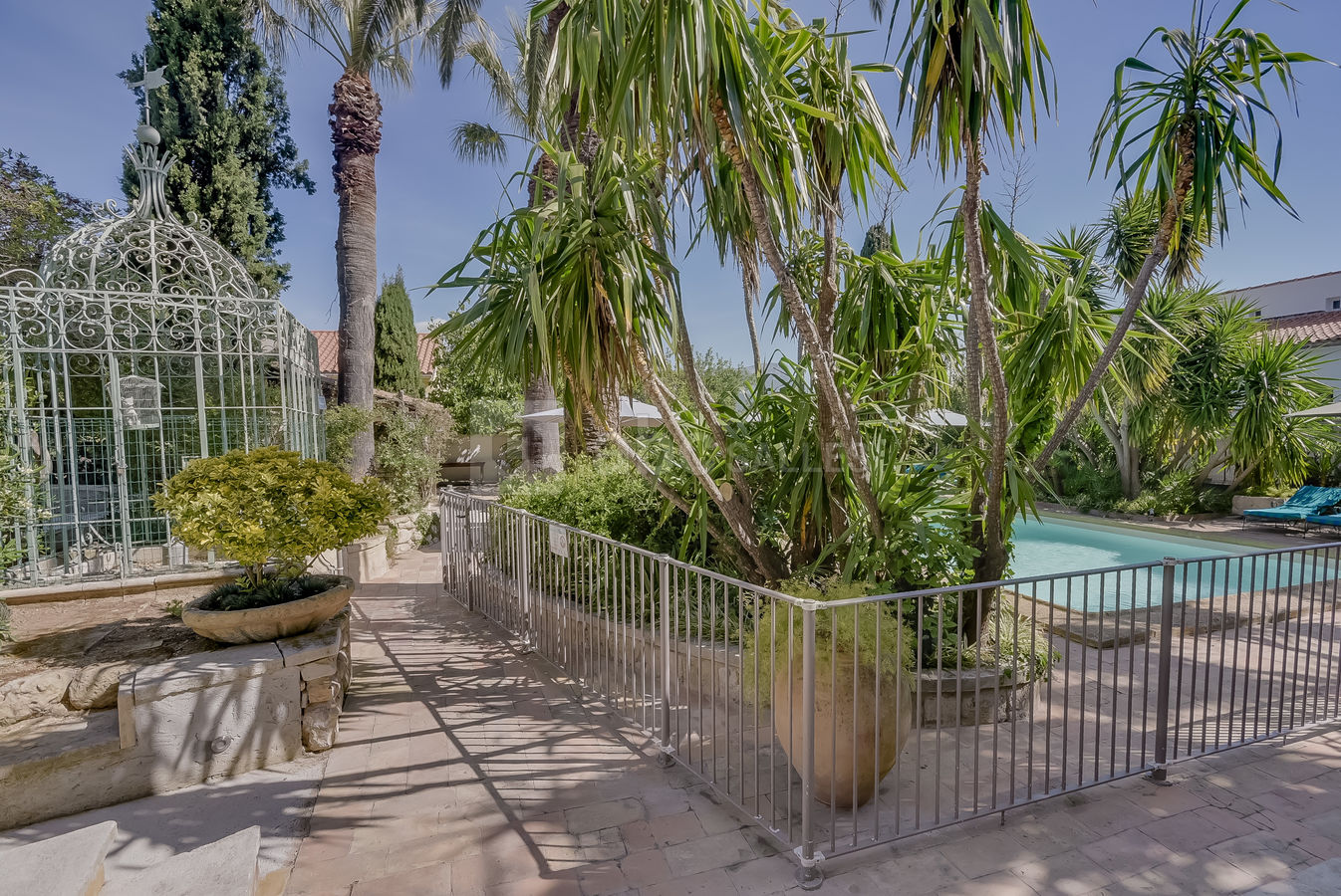 Vue piscine