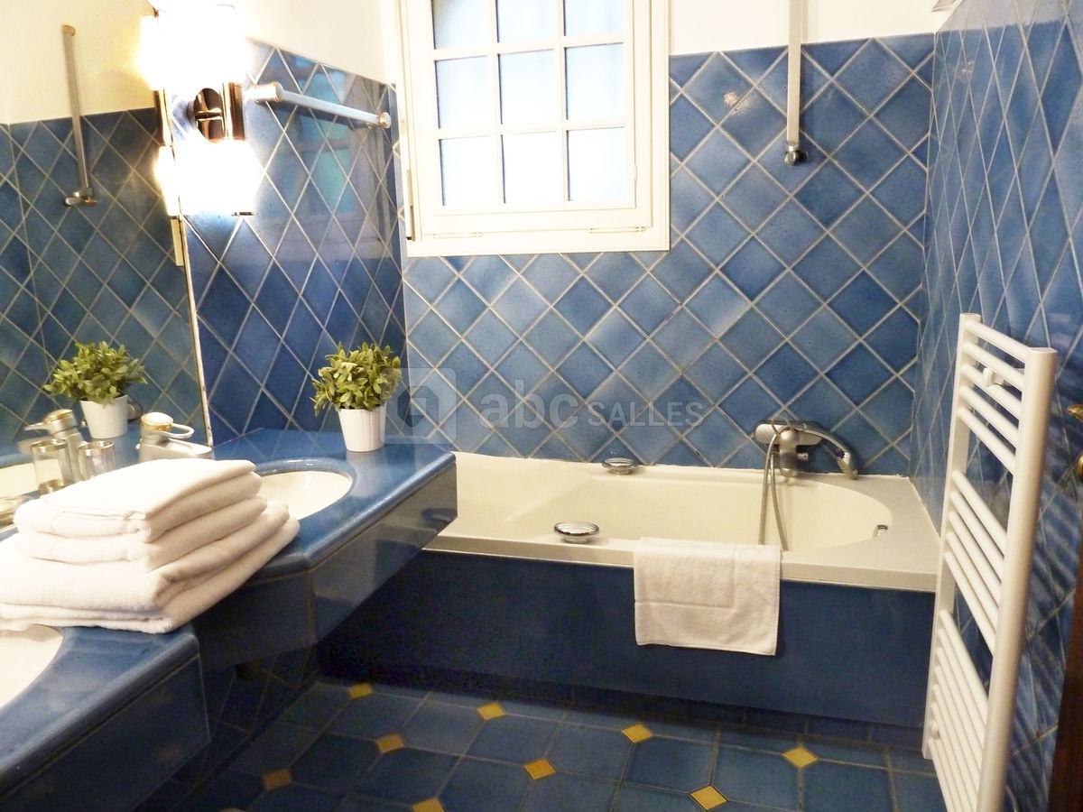 Salle de bain du studio Lavande