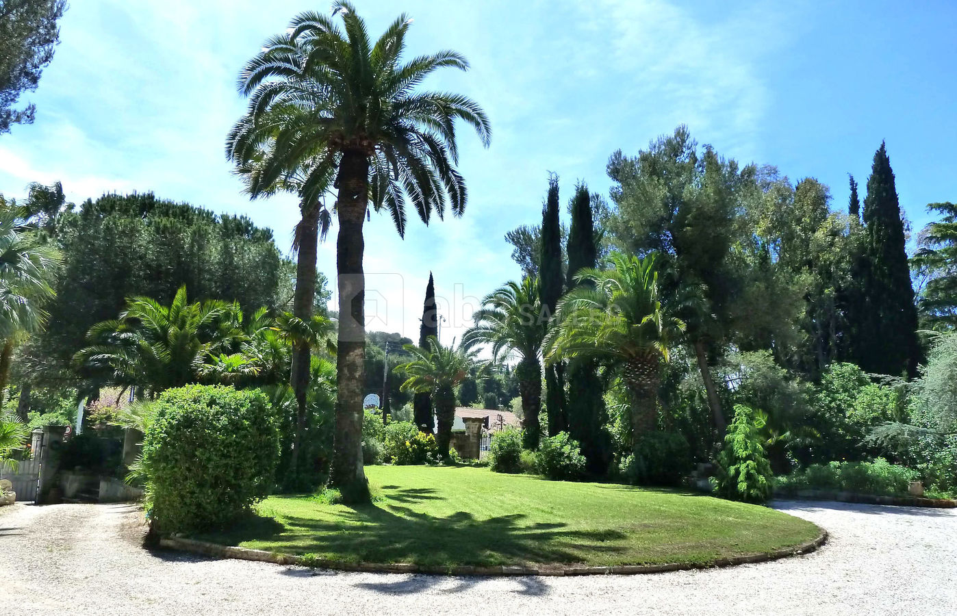 Parc à l'avant