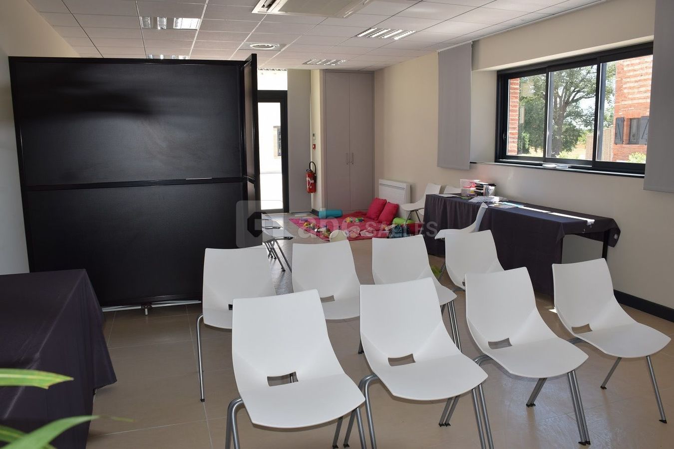 La salle Wilson pour le babysitting