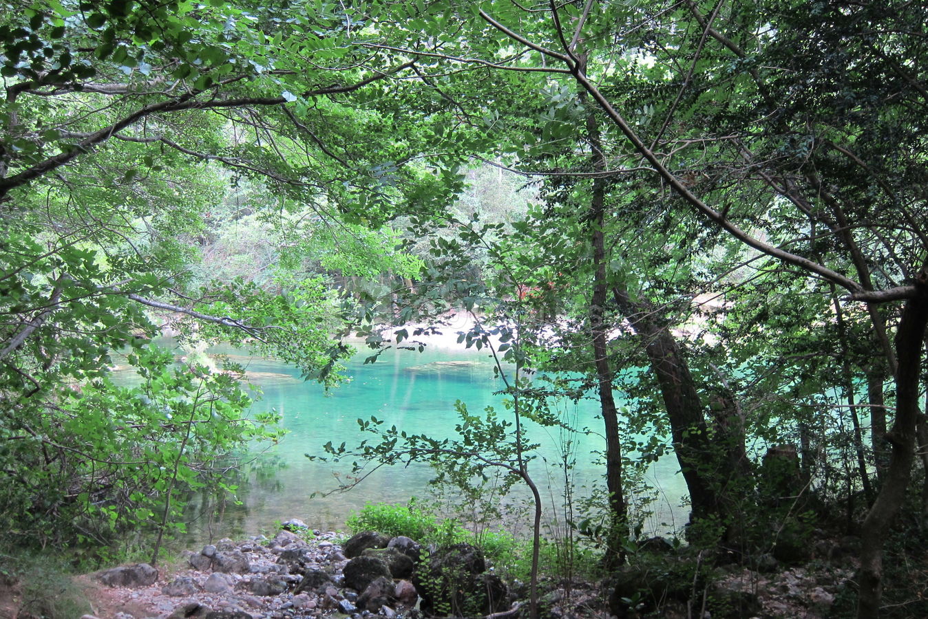 Promenade le long de la Vis