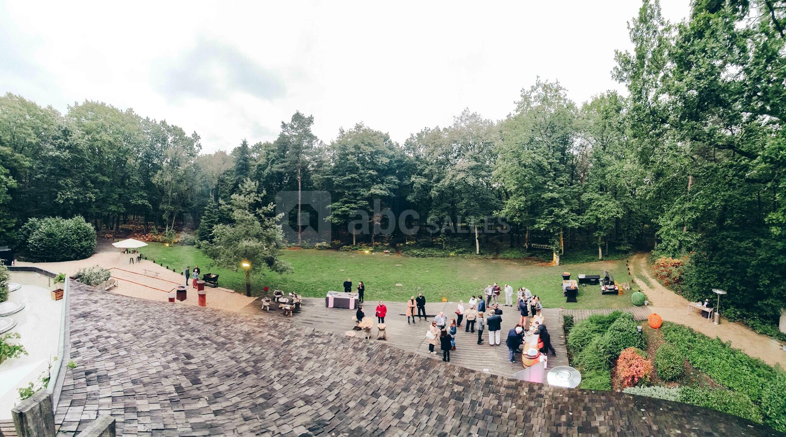 Vue de la petit terrasse