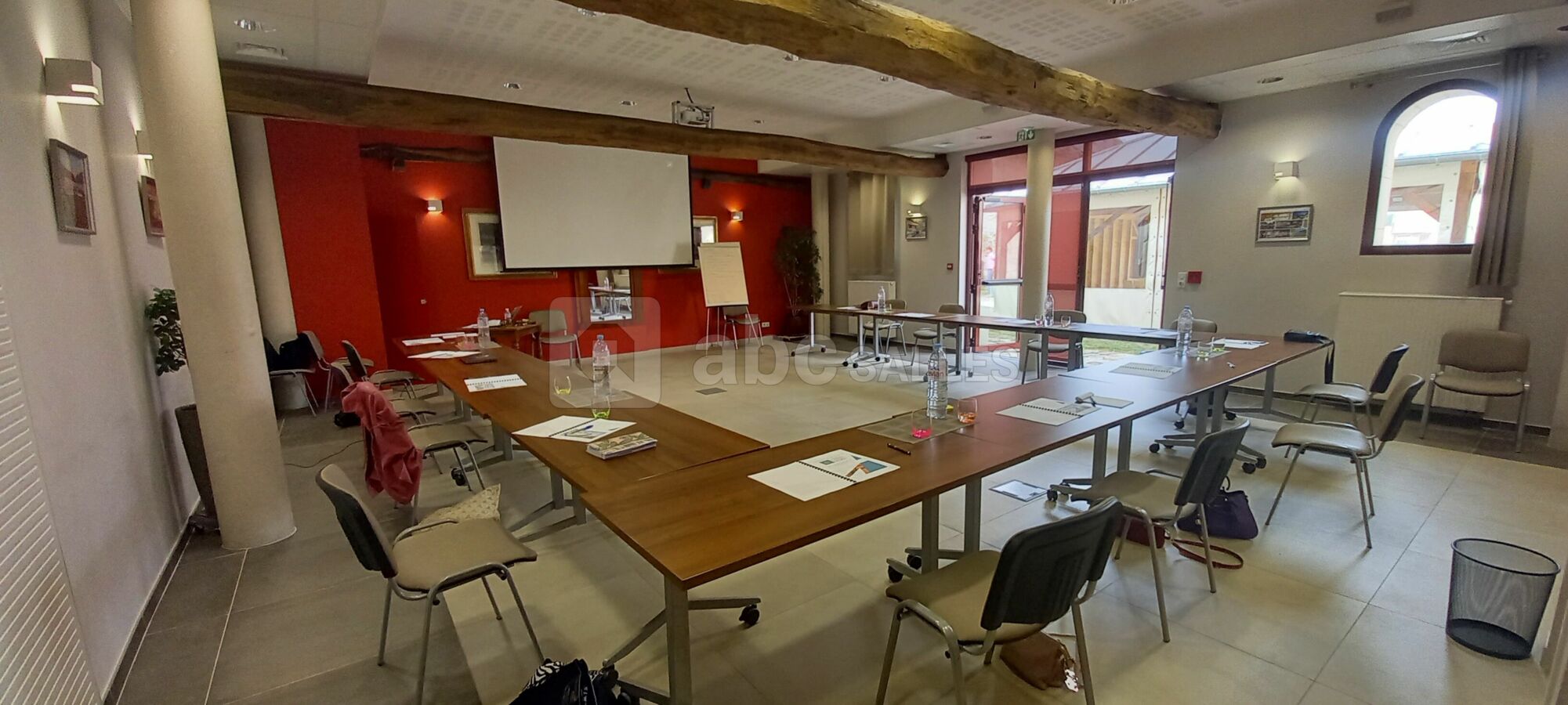 Votre salle de Formation continue professionnelle, domaine loué avec pause d'accueil