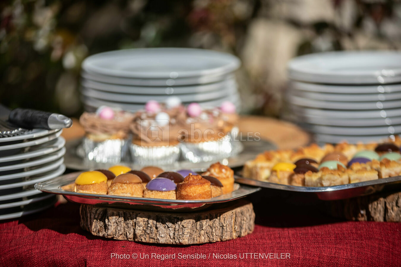 Propositions de mignardises du domaine