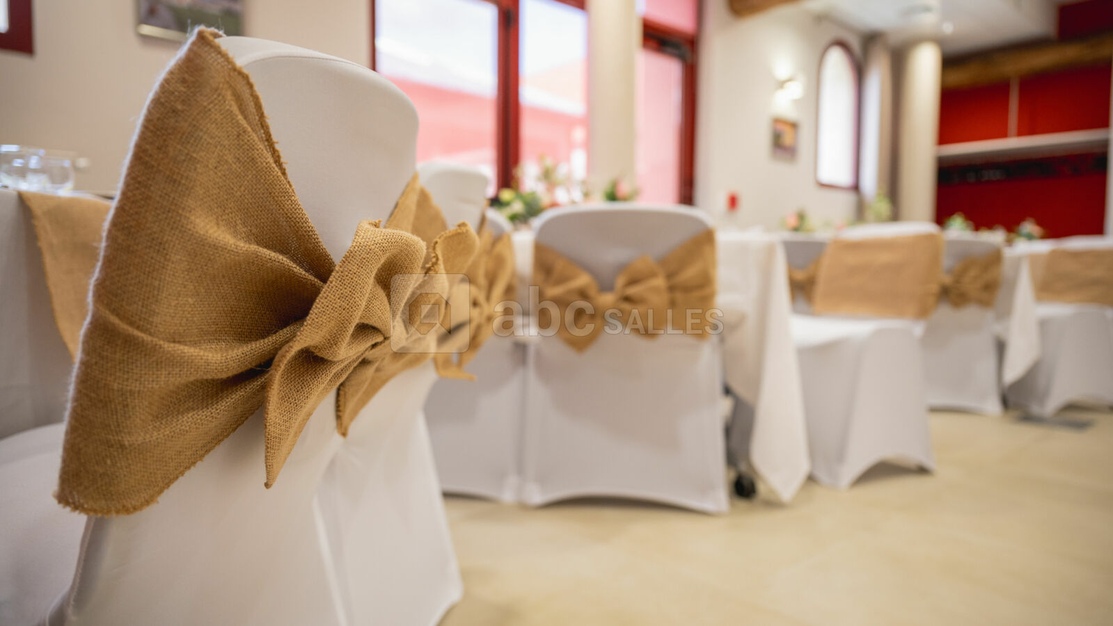 Salle installée par le domaine