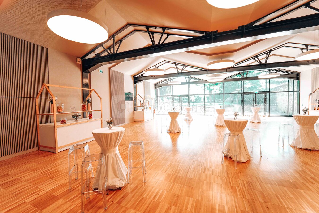 Salle pour brunch