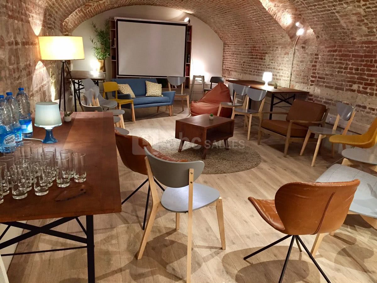 Salle en mode détente