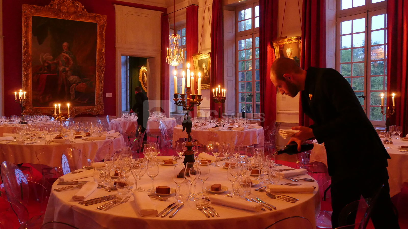 Grand Salon Rouge : dîner