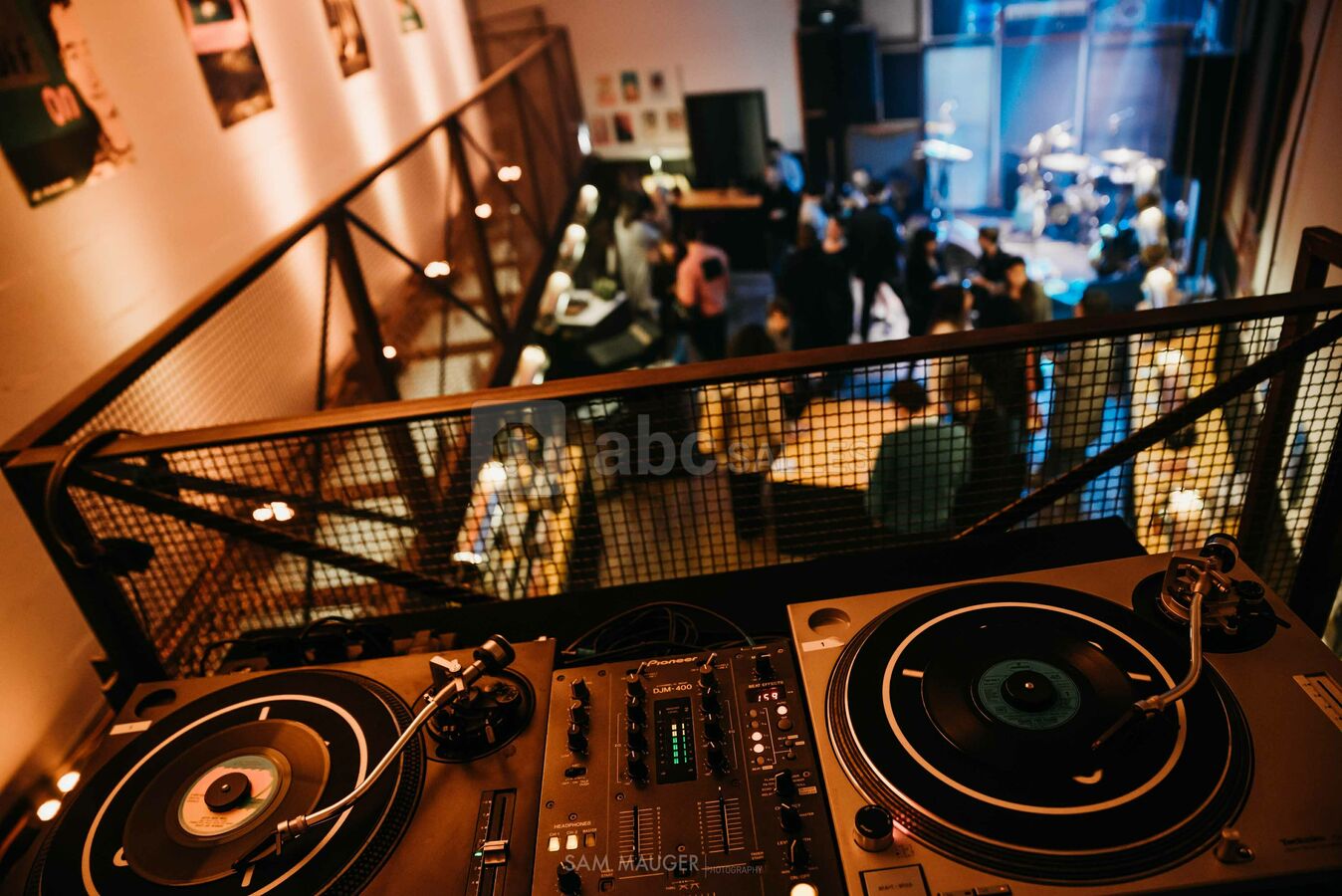 Supersonic Records - DJ booth