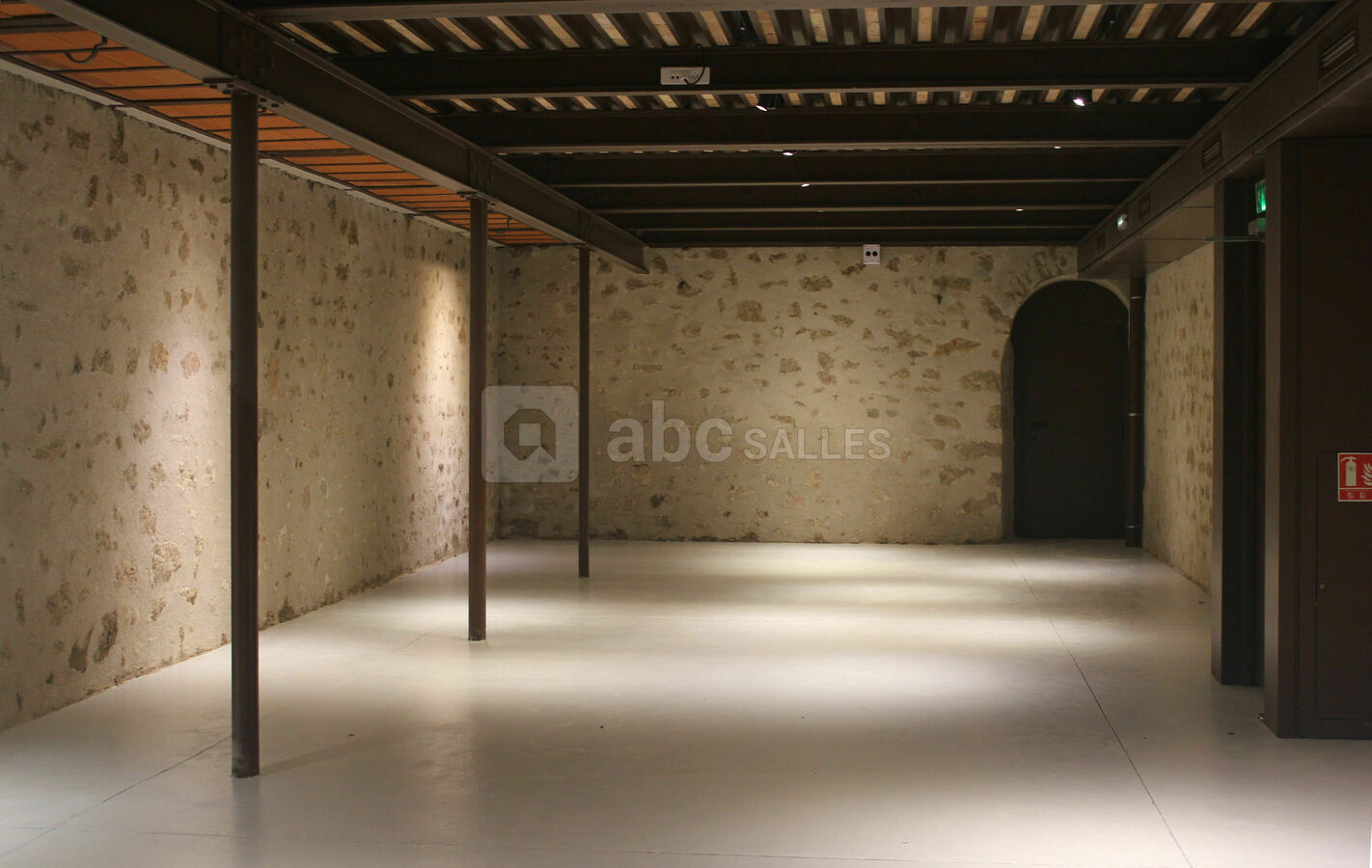 Salle basse de l'orangerie