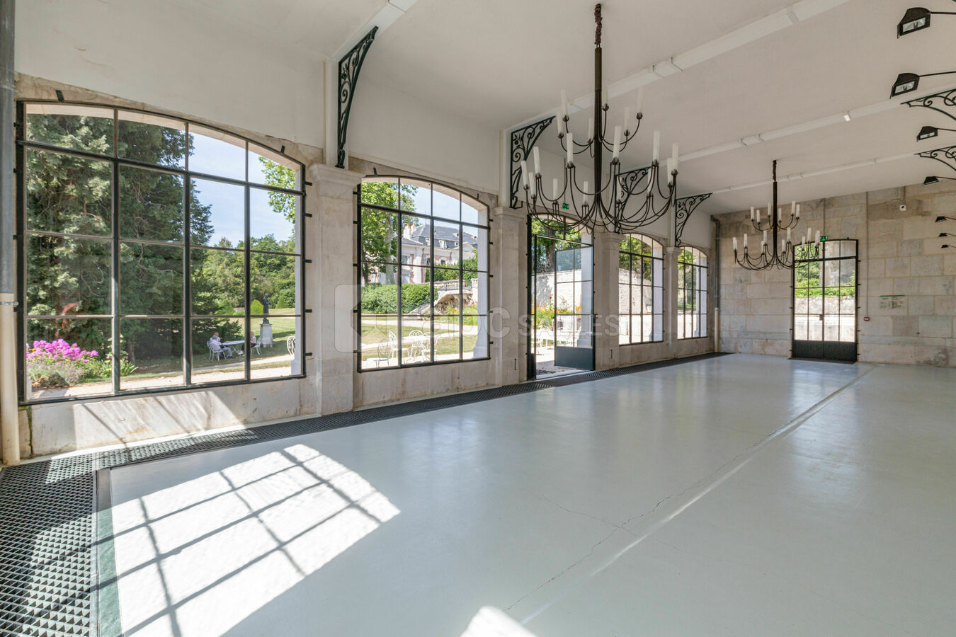Orangerie, salle haute
