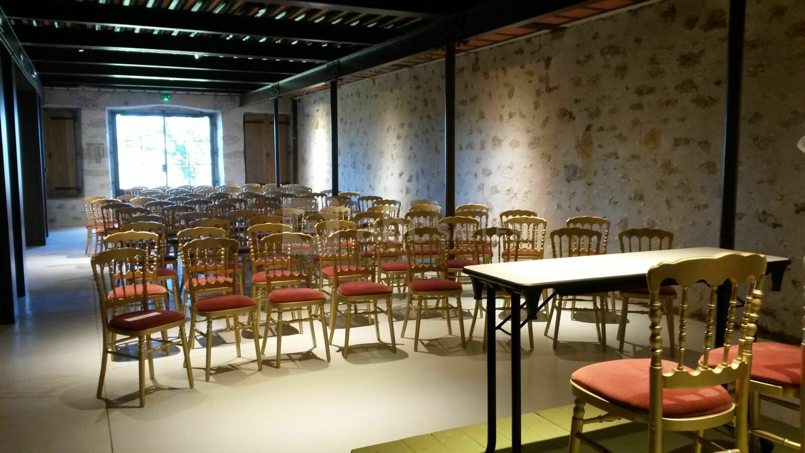 Orangerie, salle basse - conférence