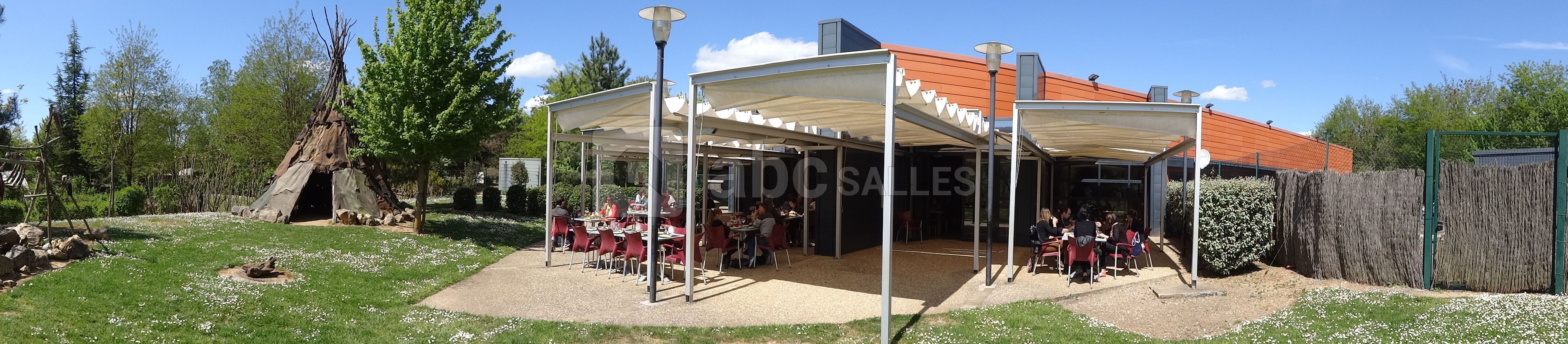 Terrasse du restaurant