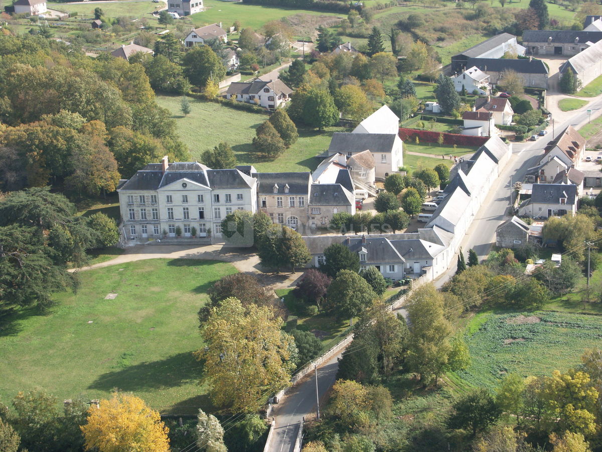 Vue aérienne du domaine