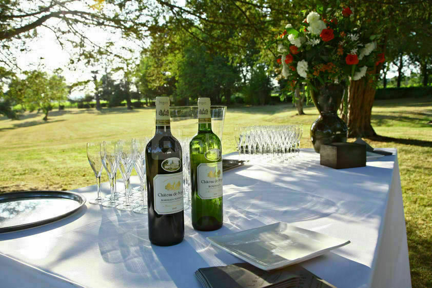 Cocktail dans le parc