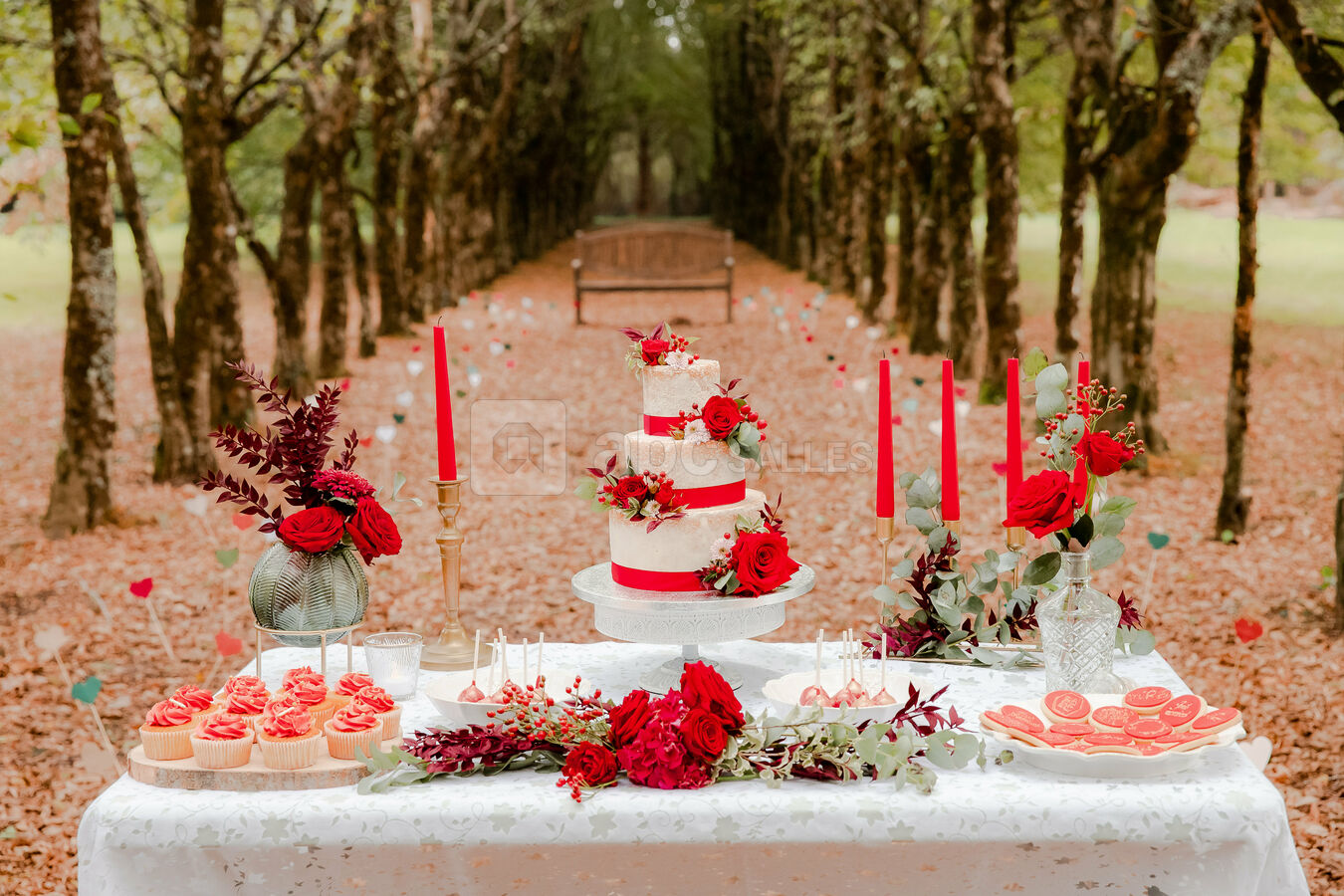 Présentation Wedding cake