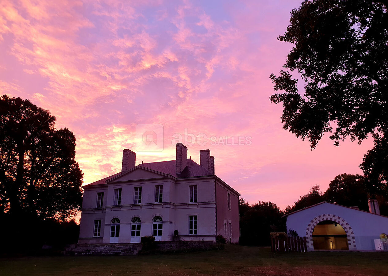 Chateau vue du parc