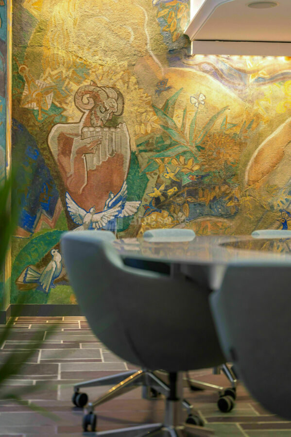 Fresque - Jardin d'Hiver