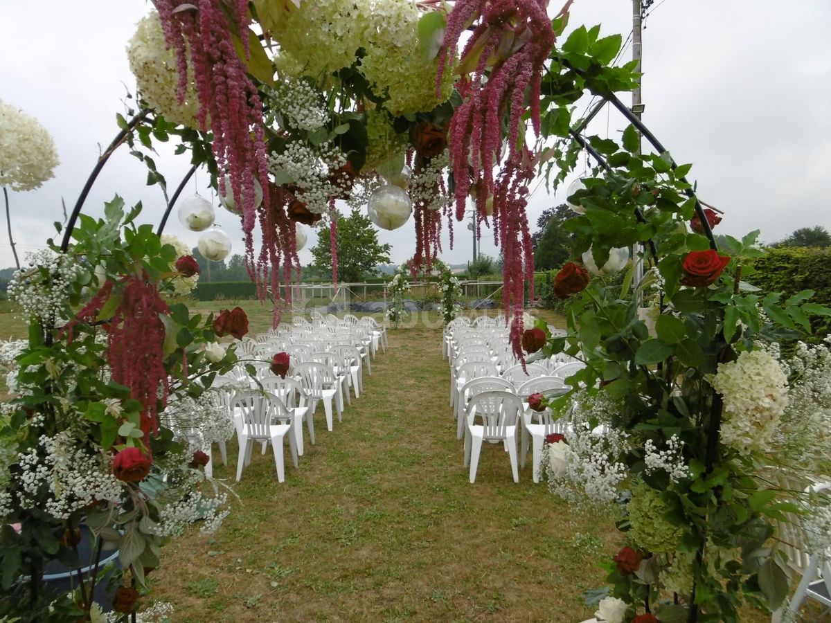 Cérémonie champetre au Pavillon