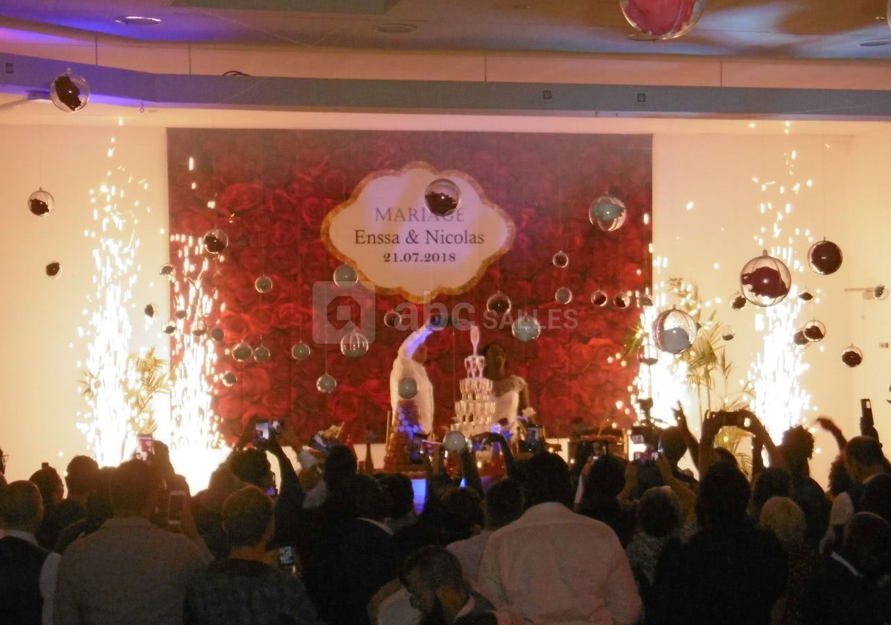 Présentation dessert au Pavillon