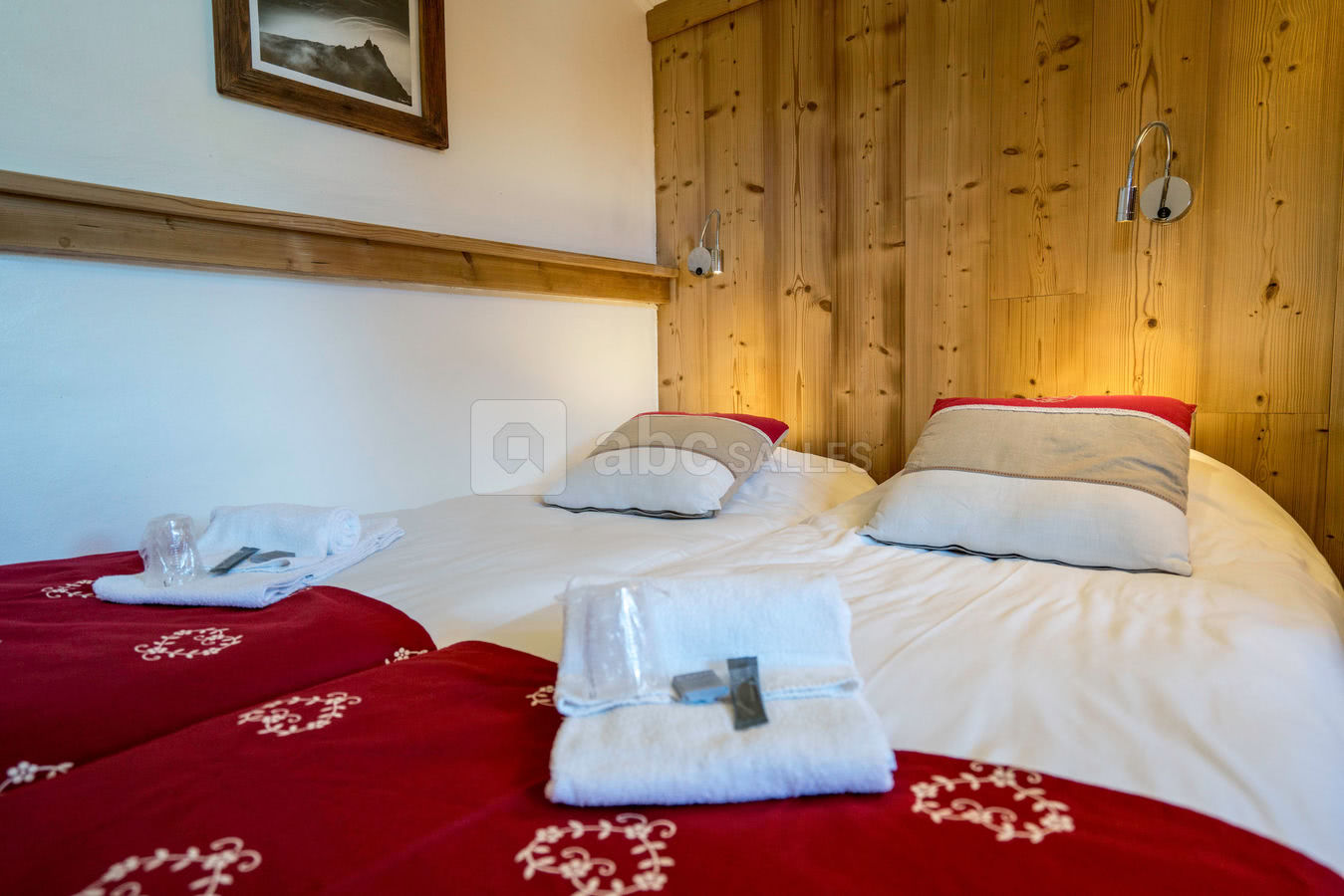 Chambre rénovée