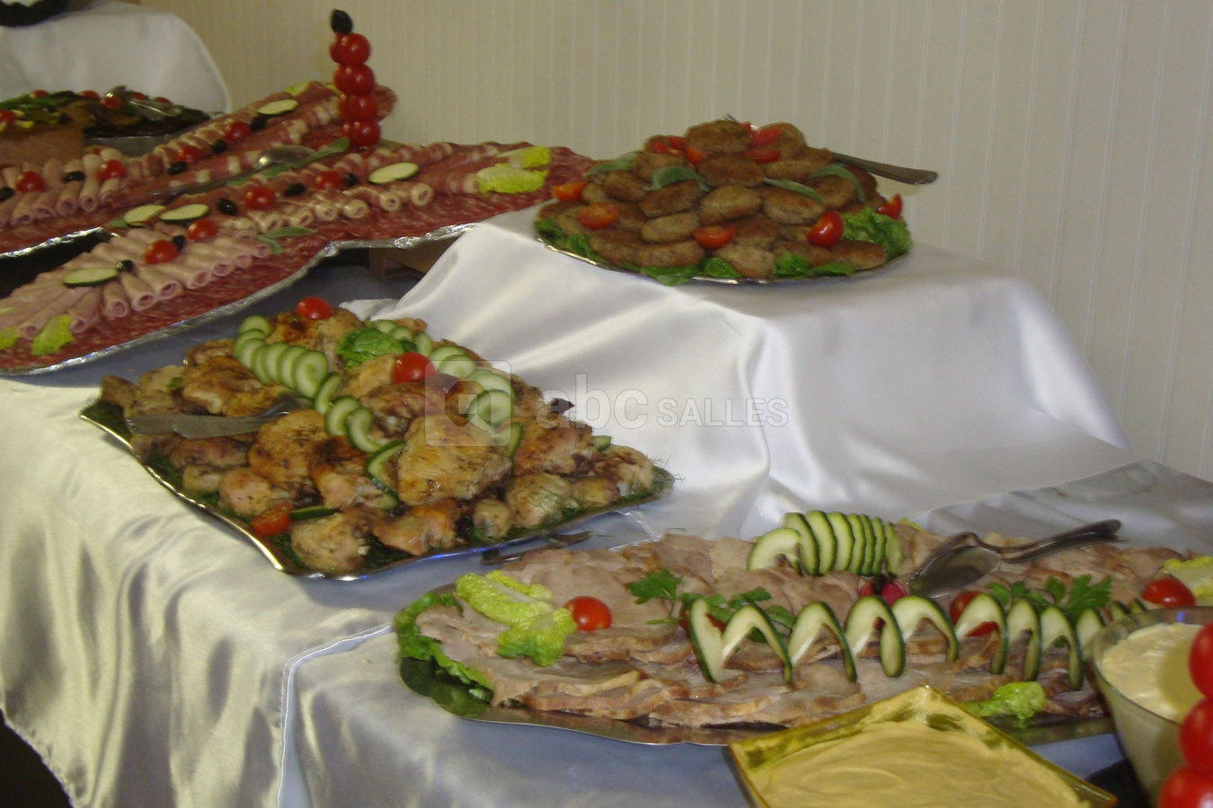 Le buffet (les viandes)