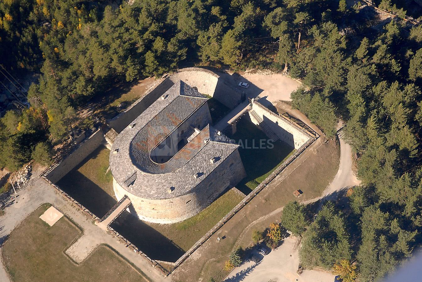Le fort vu du ciel