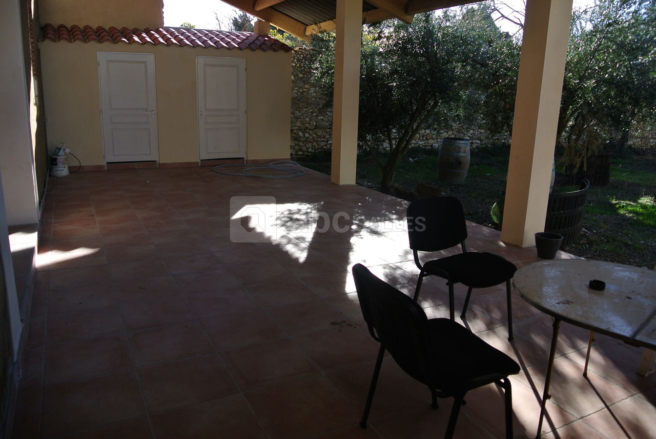 Une terrasse de 50 m²