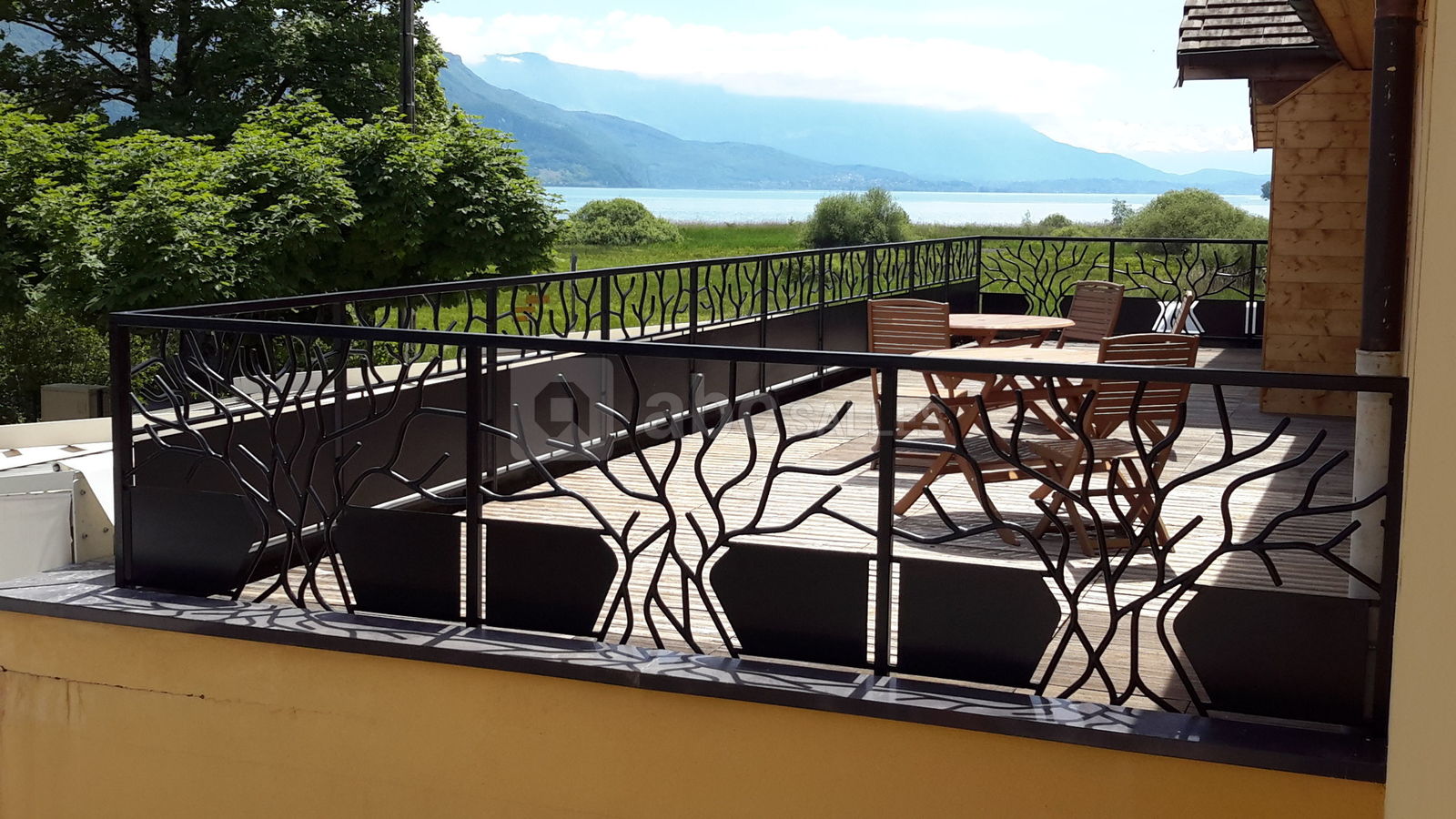 Terrasse salle de réunion