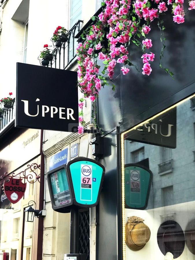 Devanture concept store, boutique, bar, Restaurant ’île Saint Louis