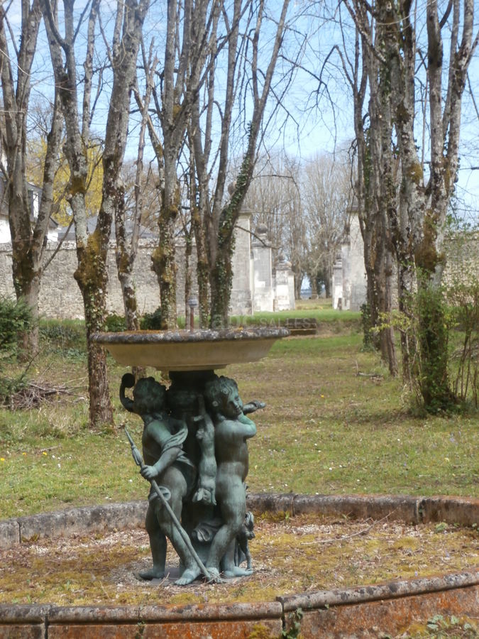 Le Parc, ses allées et ses fontaines