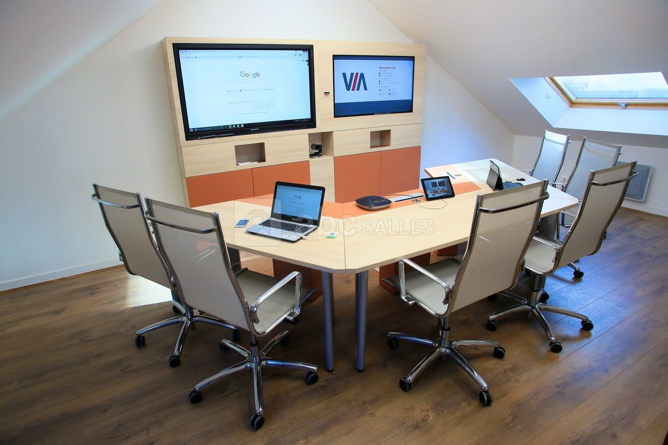 Salle connectée