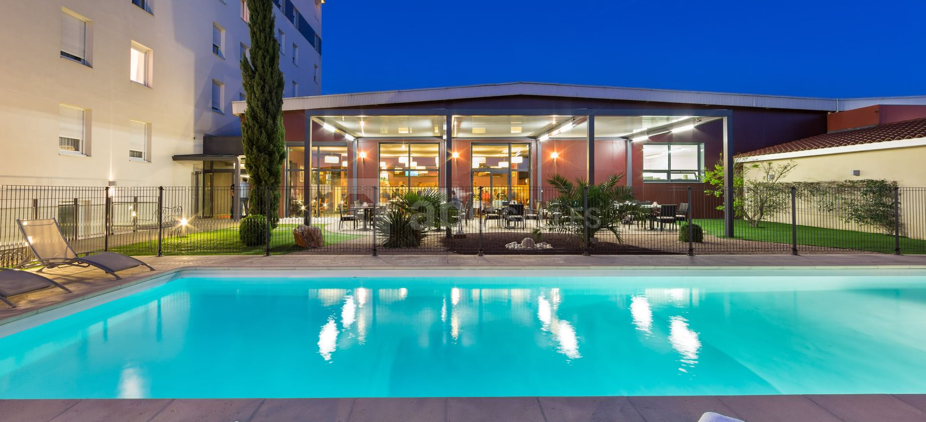 Piscine chauffée