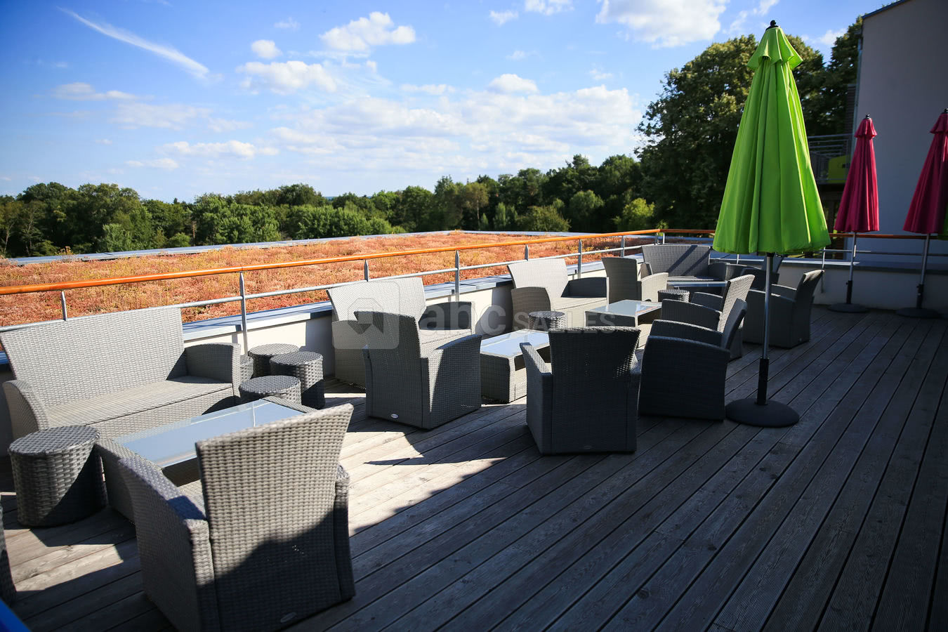 Terrasse salle de réunion