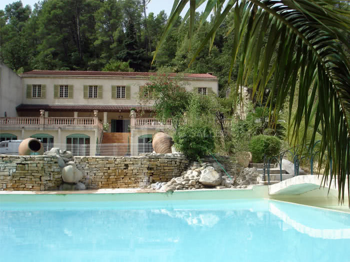 Piscine château