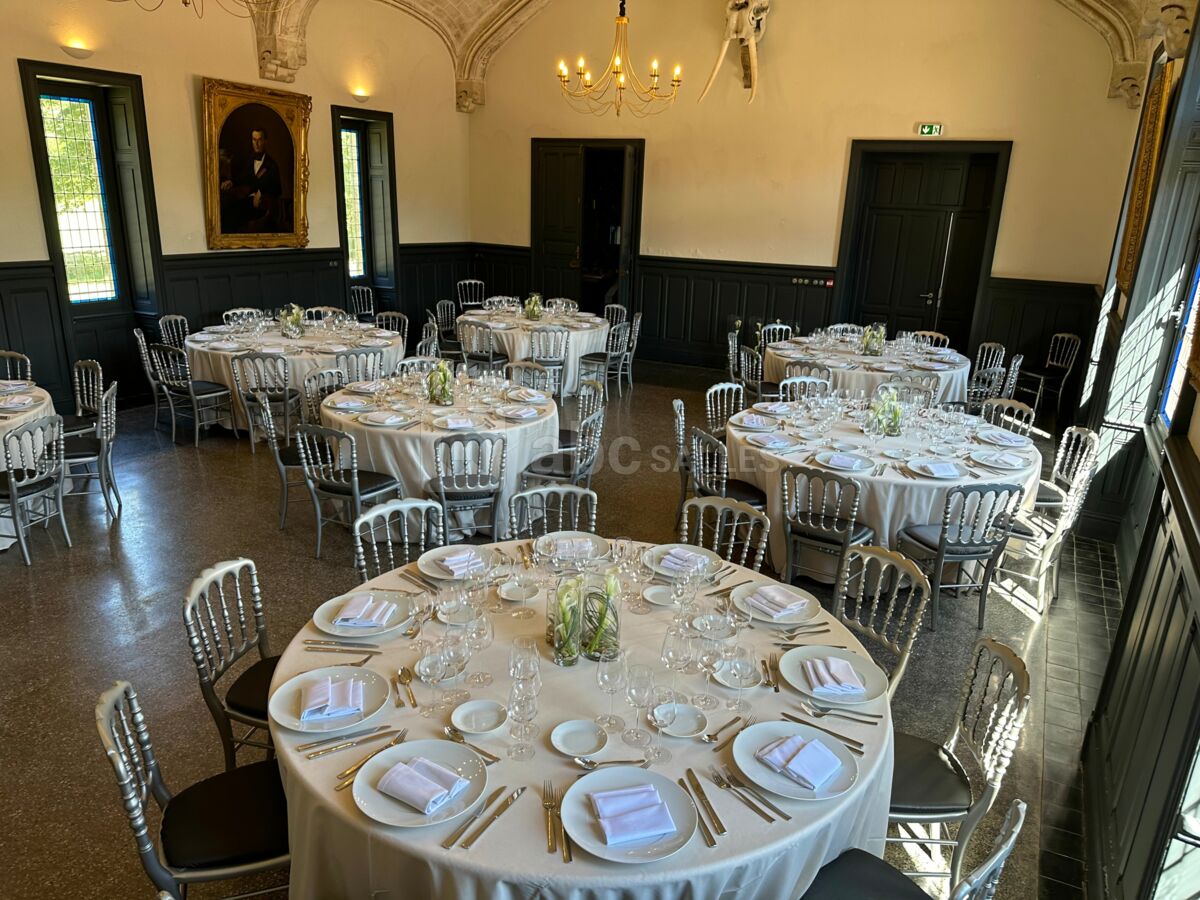 Couverts salle réception