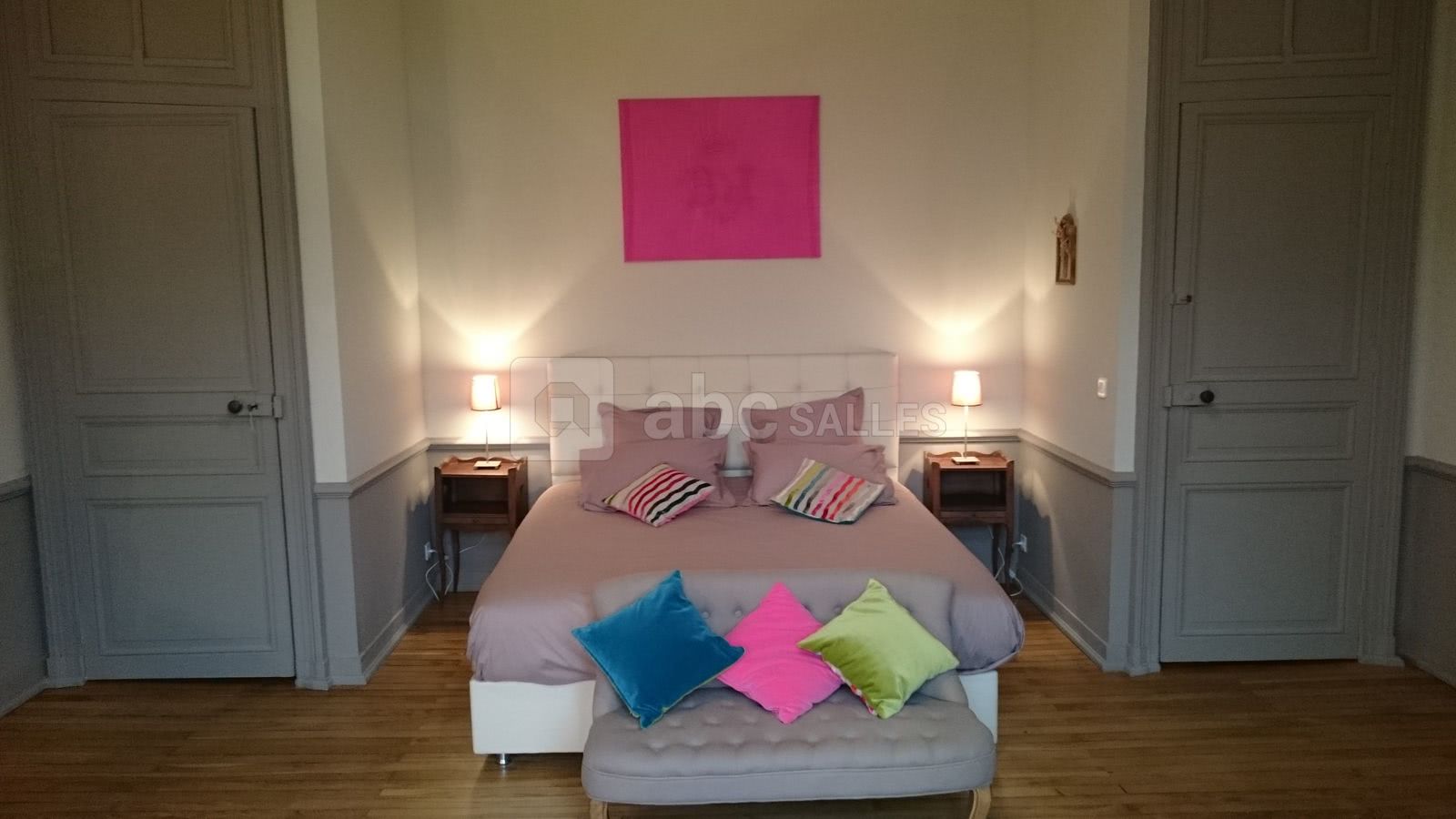 Hébergement chateau Chambre 1