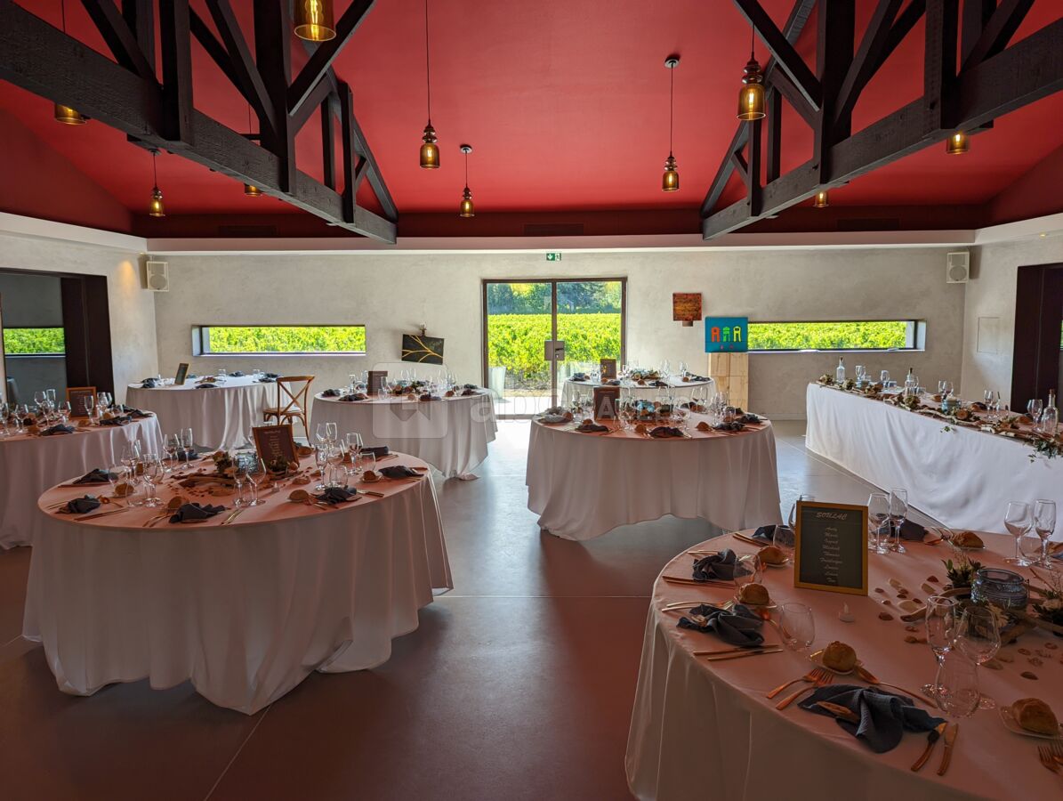 Salle du Chai - Mise en place mariage