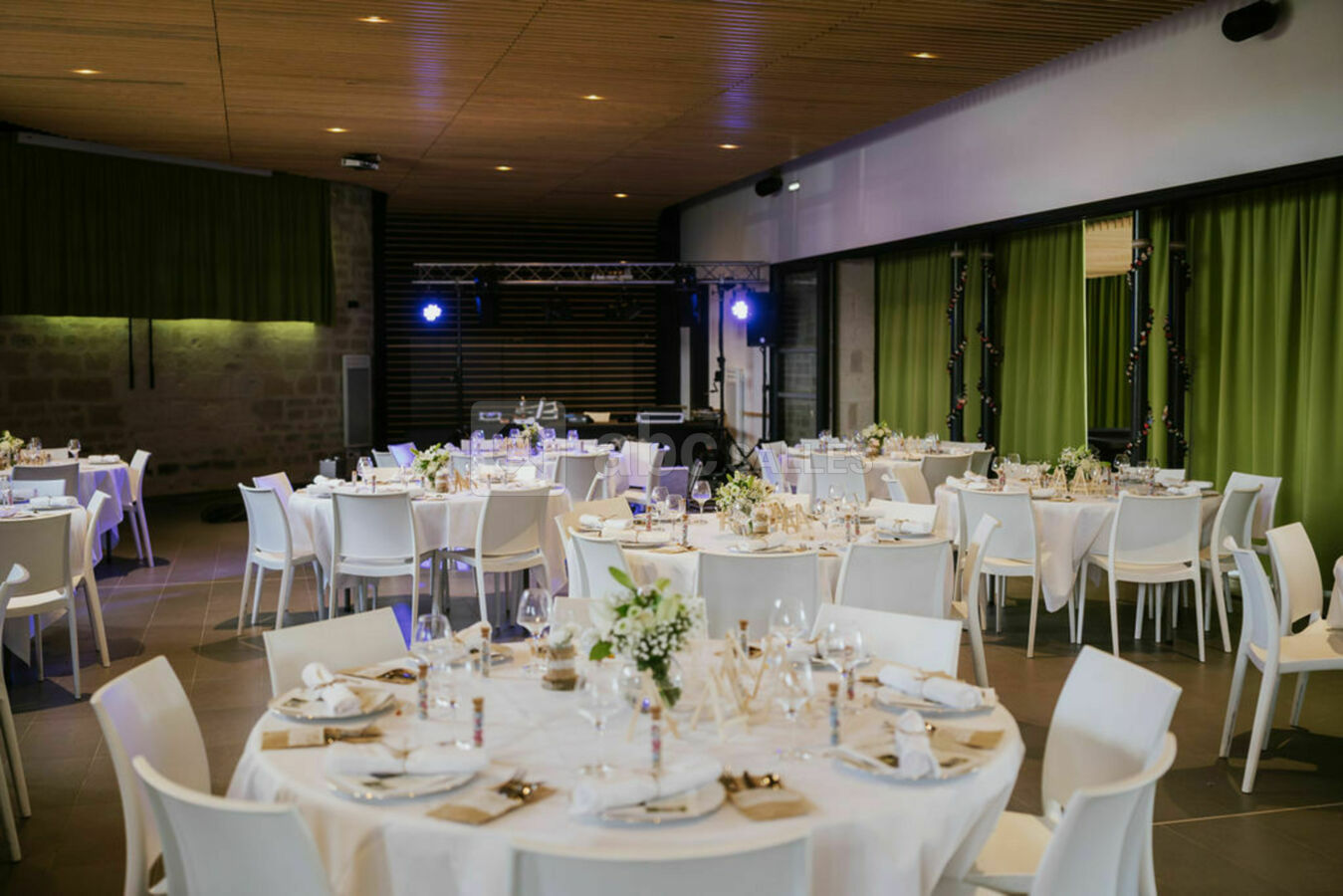 Exemple d'installation pour un mariage