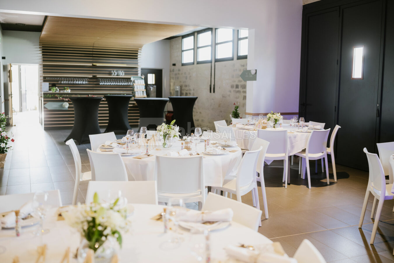 Exemple d'installation pour un mariage