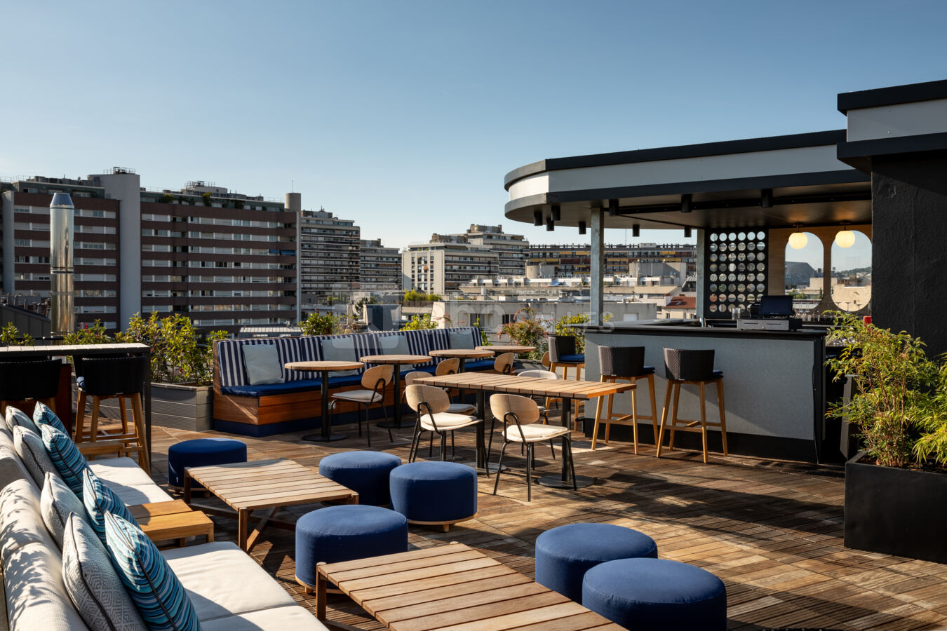 Rooftop bar