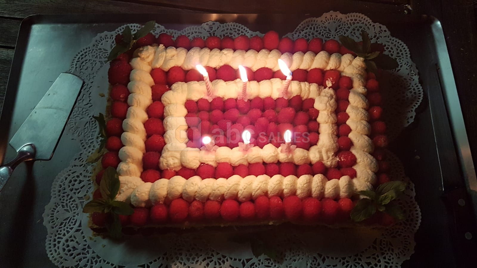 Gateau d'anniversaire